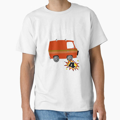 4 Years Old Birthday Design Van GifDesign by drwigglebutts