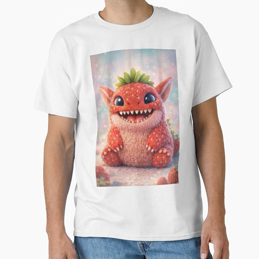 Baby  little strawberry monster by LuluLeb