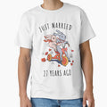 Just Married 27 Years Ago - 27th Anniversary Couple Bunnies Tee, Phone Cases And Other Gifts by MemWear