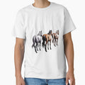 three horses walking by 123ks