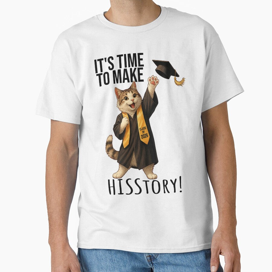 Cat Class of 2026 - Time to Make Hisstory! by Cut & Paste Productions