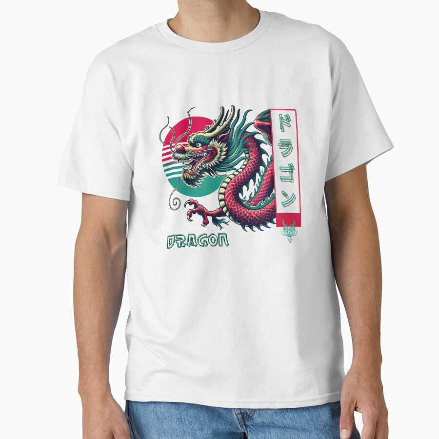 Dragon Japan - Classical Art by UrbanLayers