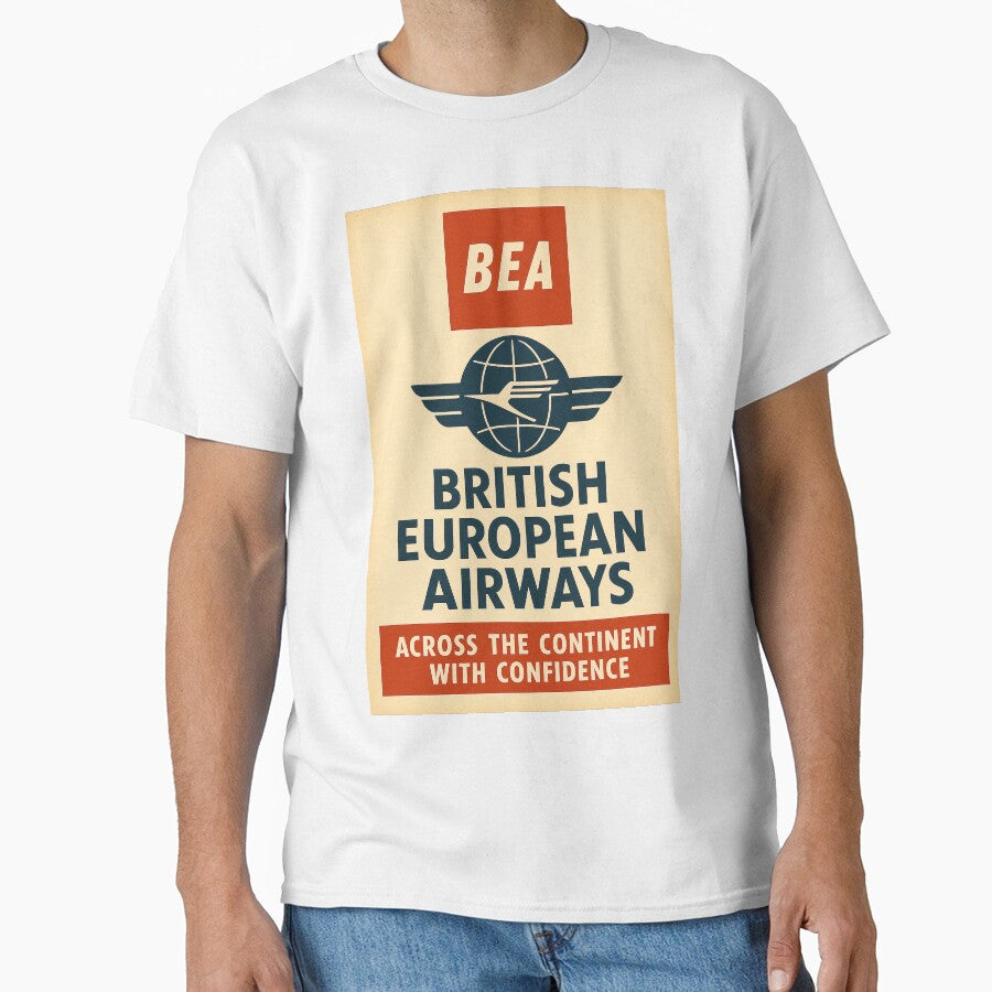 British European Airways Across the Continent with Confidence by Skyframe Aviation
