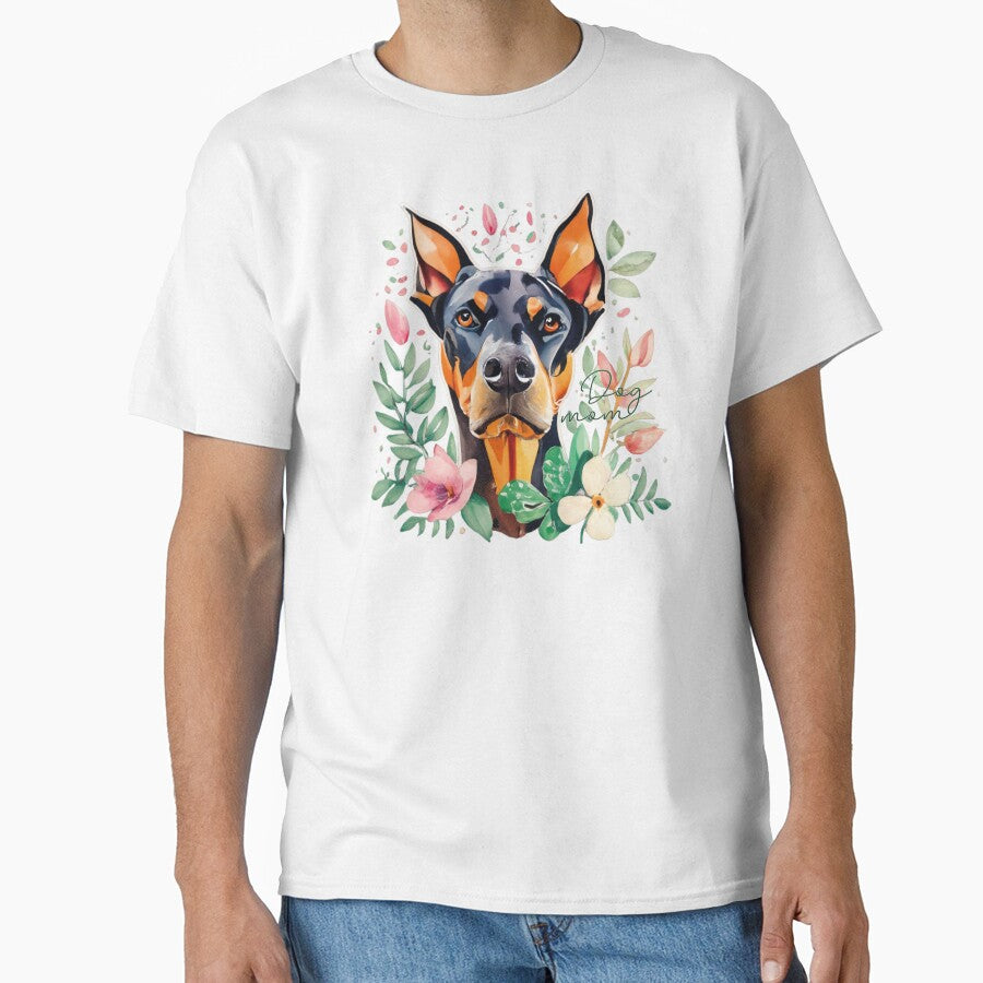 Doberman mom, dog mom by LuckyFamily
