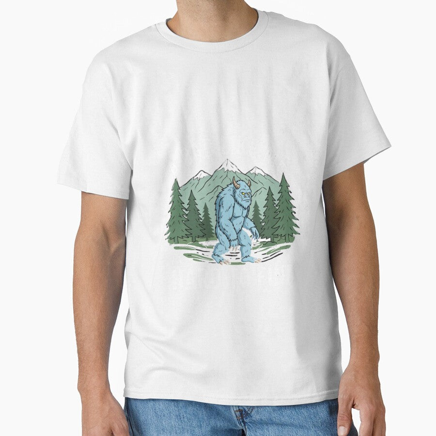 Yeti Dad Shirt Funny Cryptid Dad A Dad Like Me Is Hard To Find by Aquarius-club