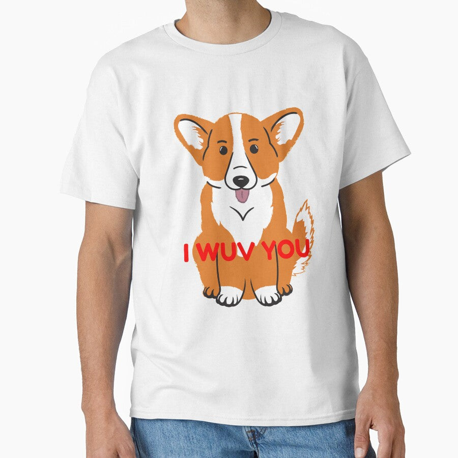 Copy of TV Geek Dog Cute computer geek dog  luv you dog by johnrk