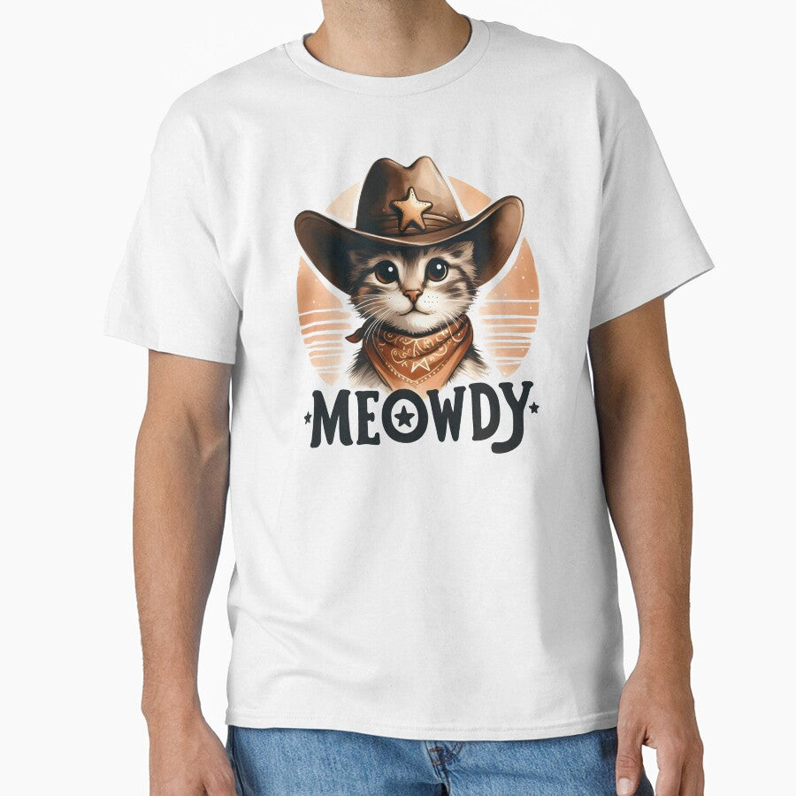 Meowdy cowboy cat by Batshirt