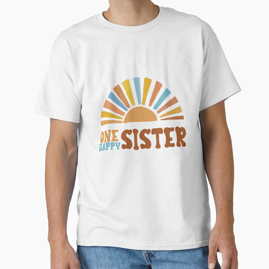 One Happy Sister – Cute Birthday Gift Design by Newluck01