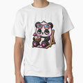 Mentally On Vacation Panda Embroidery Patch by ColorSplash123