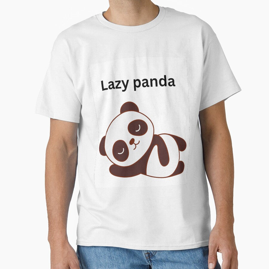 Lazy panda Relaxing cute panda cartoon by Saira Rizwan