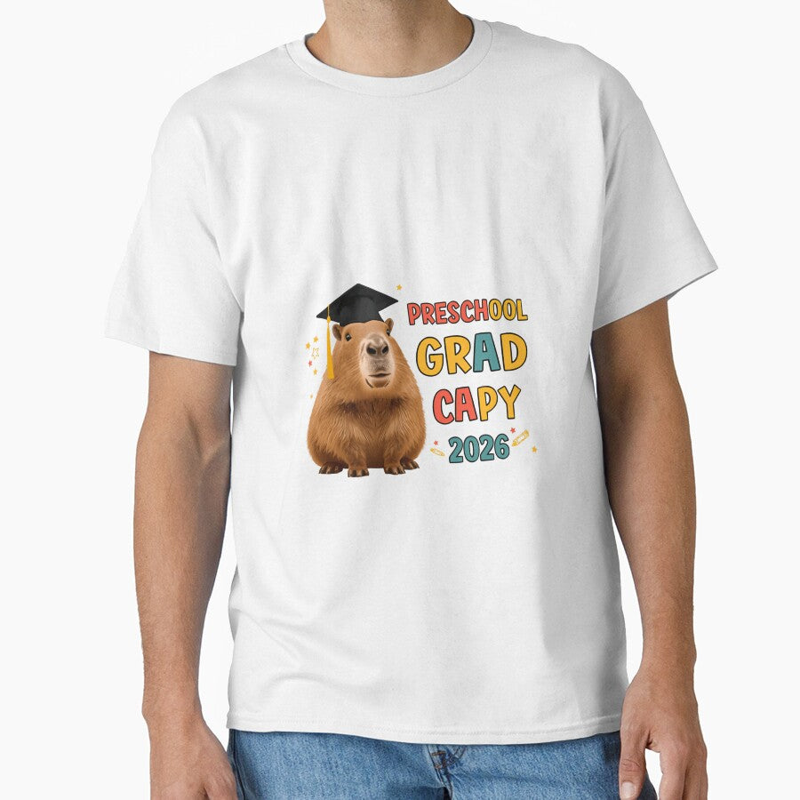 Preschool Grad Capy 2026 Preschooler Capybara Graduation Student by JonesFlora2025