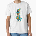 funny easter dinosaur with sunglasses with colorful eggs ,Happy Easter,Easter Humor,Easter Day,funny easter design by Expressions-Sel