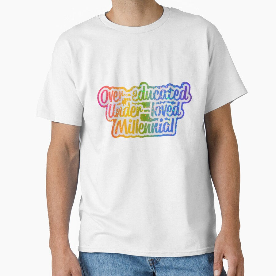 Over-Educated Under-loved Millennial-Rainbow Sparkle by ASMRSadie