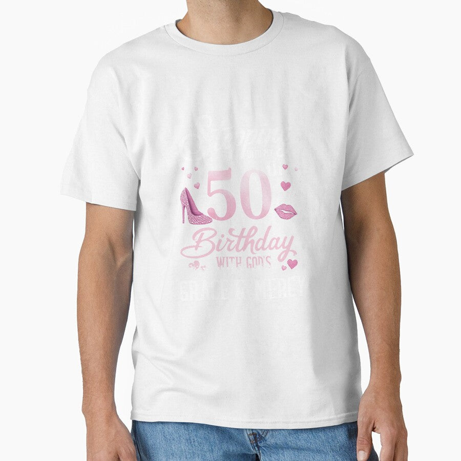 stepping into my 50th birthday heels and grace women glitter by dannybel
