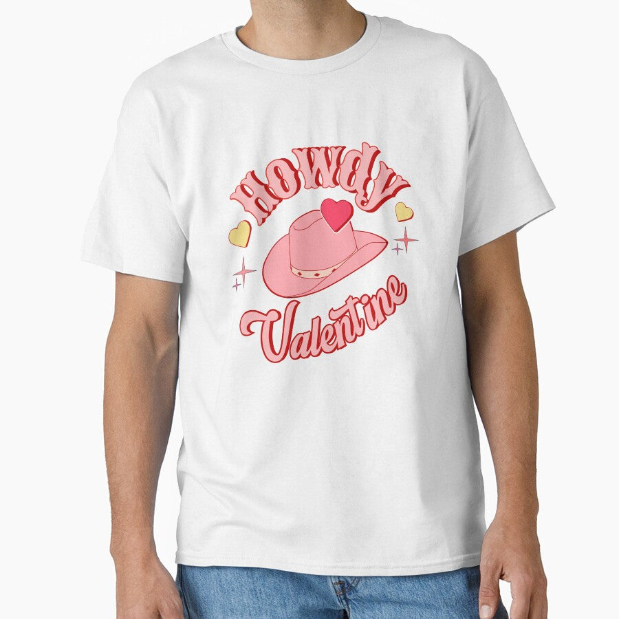 Howdy valentine cute retro vintage Valentine design by DesignsbyMona