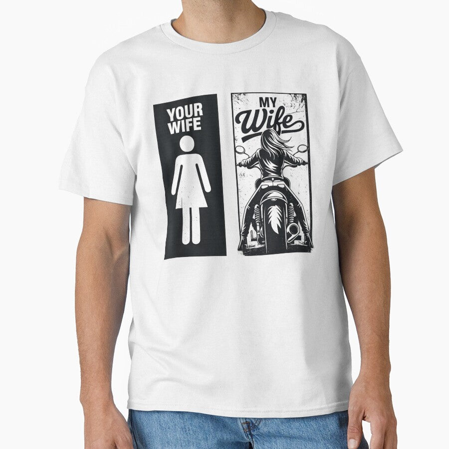 Your Wife My Wife Biker Valentine by first-shirt ⭐ ⭐ ⭐ ⭐ ⭐