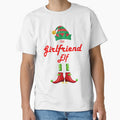 The girlfriend elf funny Christmas costume matching boyfriend/girlfriend couple by MorningTeeNmore