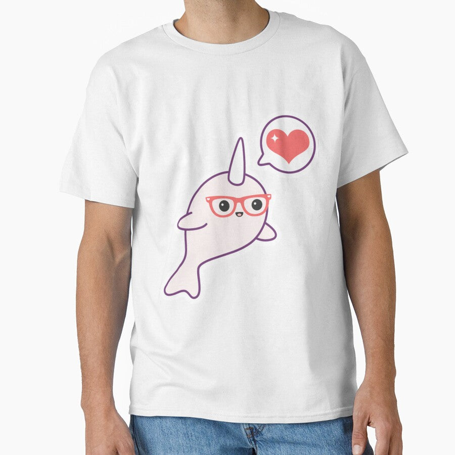 Nerd Narwhal by DavidPascall