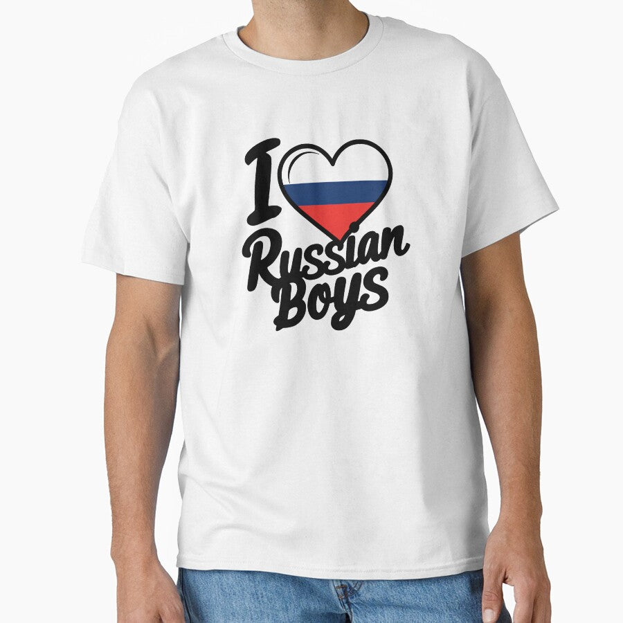 I Love Russian Boys by Itsheartshop