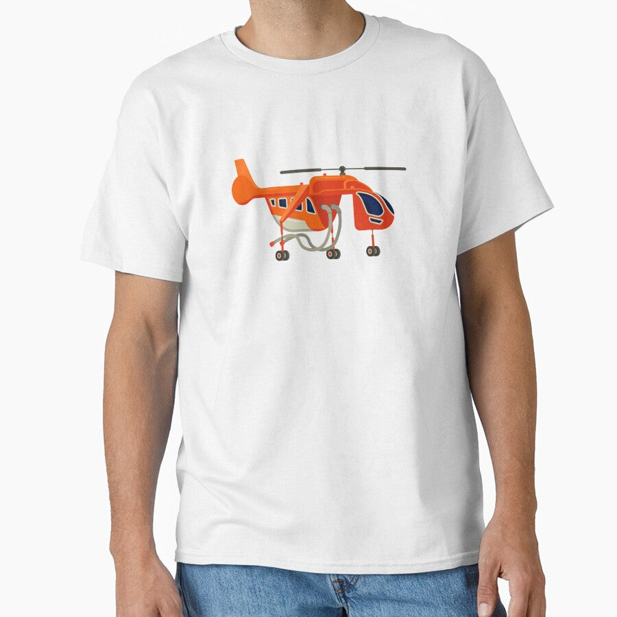 Fire Helicopter For Kids Graphic by shirleyfinley