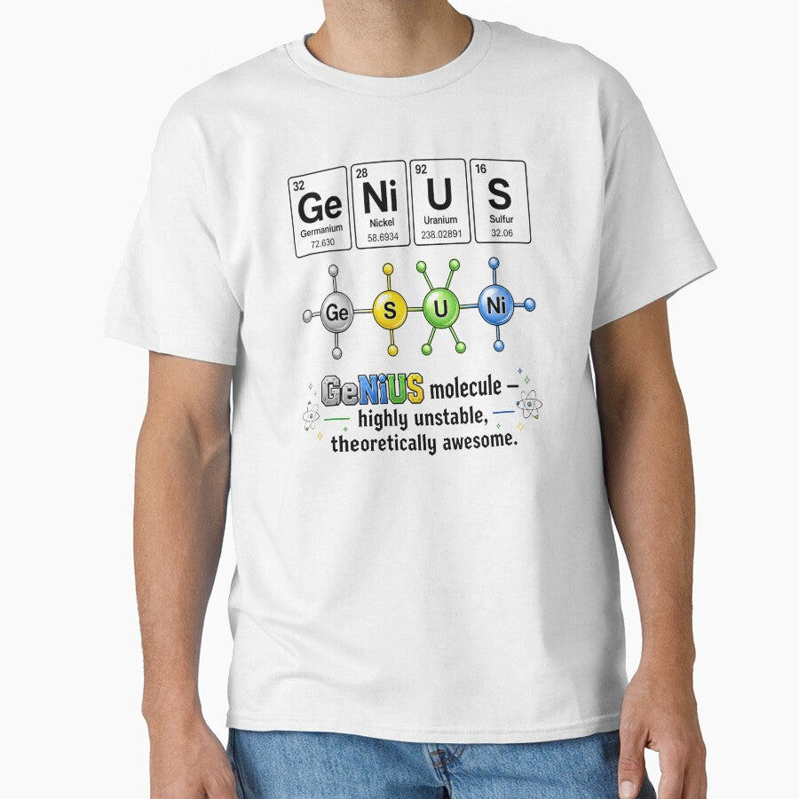 GeNiUS Nerd Elemental Nerd Shirt by digital-savant