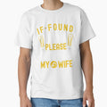 If Found Drunk Return To My Wife Couples Funny Drinking by Sukhumpan
