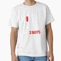 Mom of 2 Boys Shirt Gift from Son Mothers Day Birthday Women by bestic