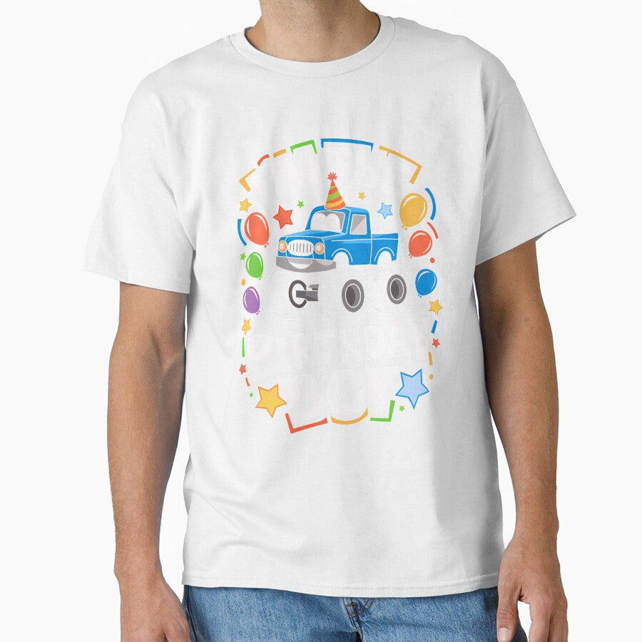 Funny Monster Truck Birthday Boy Bday Boys Girls Kids by rafaeltto