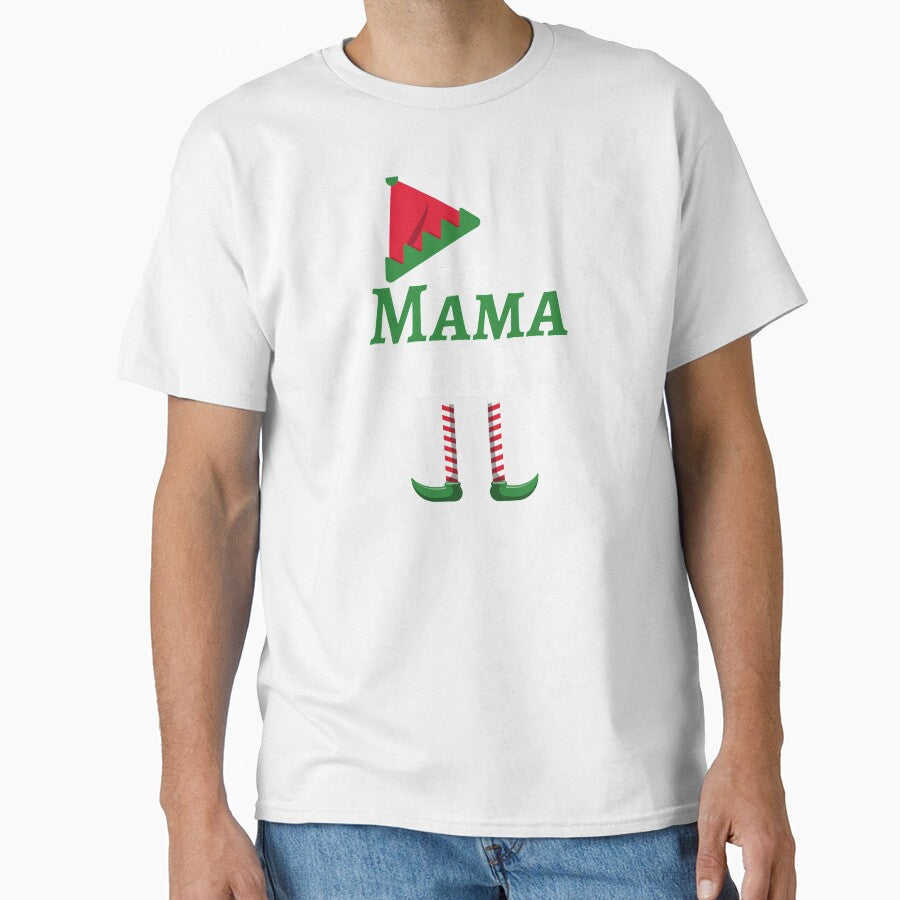 The Mama Elf matching family Christmas by HolidayTees