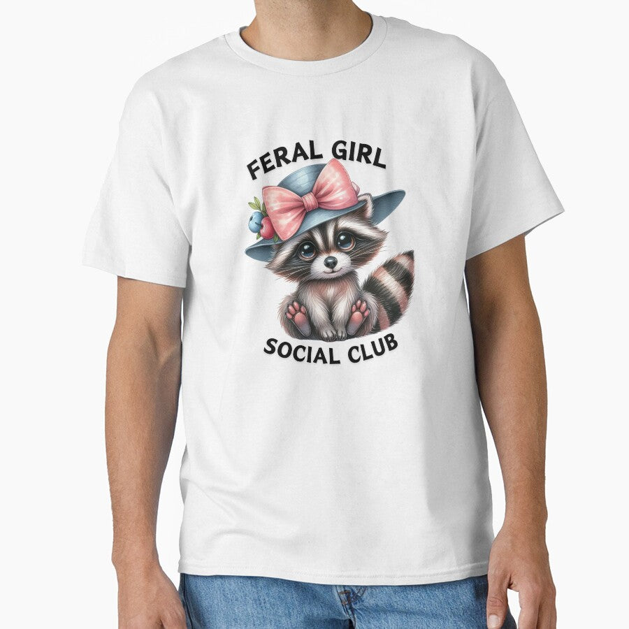 Feral Girl Social Club, Raccoon by deniz kaya