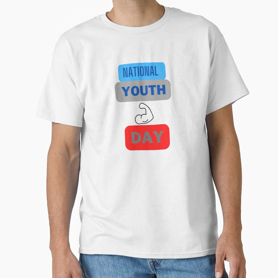 NATIONAL youth day graphic T-SHIRT by MAYSO999