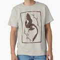 Microraptor and Ginkgo by jfells