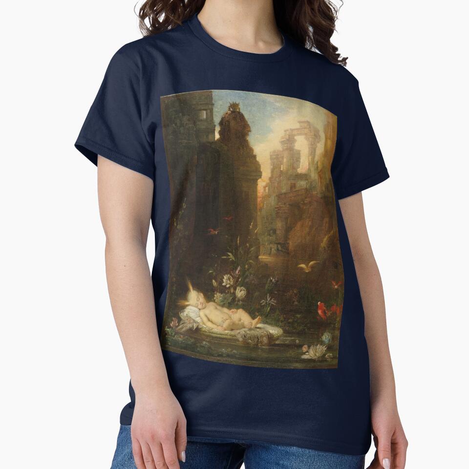The Infant Moses - Gustave Moreau by forgottenbeauty