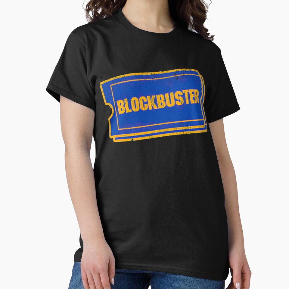 Retro Video Rental Ticket Classic T-Shirt by RRMadeArt
