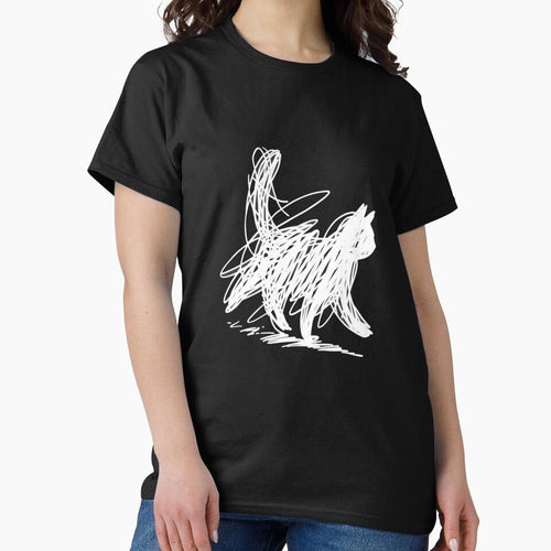 Abstract Cat Line Vintage Art by Gbriel3