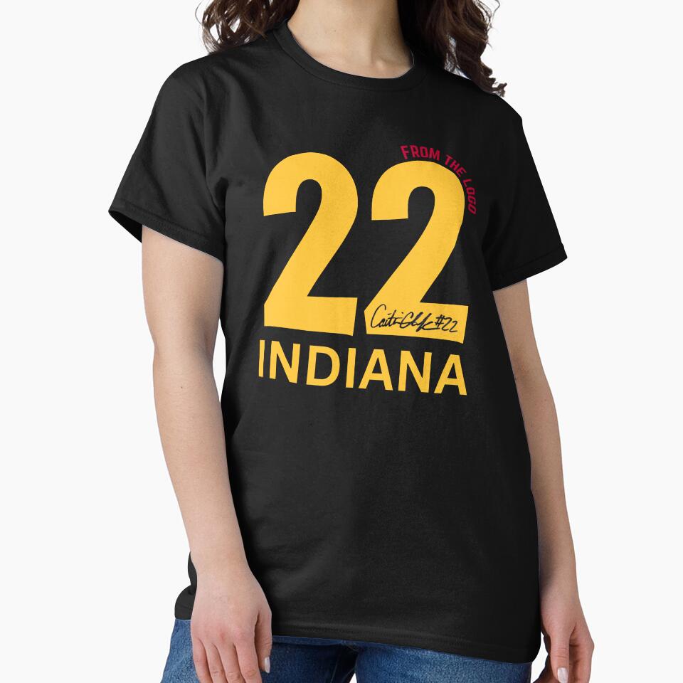 Caitlin Clark #22 Indiana from the logo- KWBCC2205 by PTCartoonArt