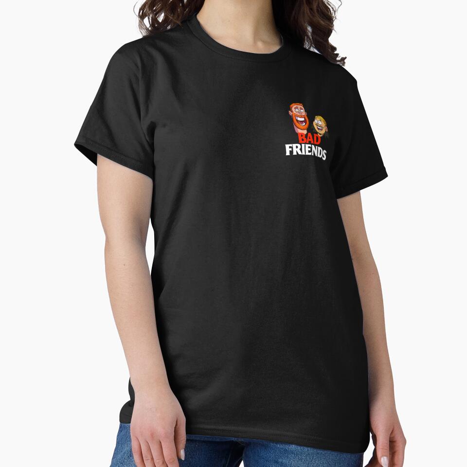 Bad Friends Podcast Pocket Logo by DubieStreetwear