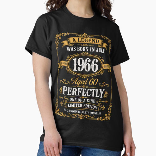 A Legend Born in July 1966 60th Birthday Vintage Gift by G350