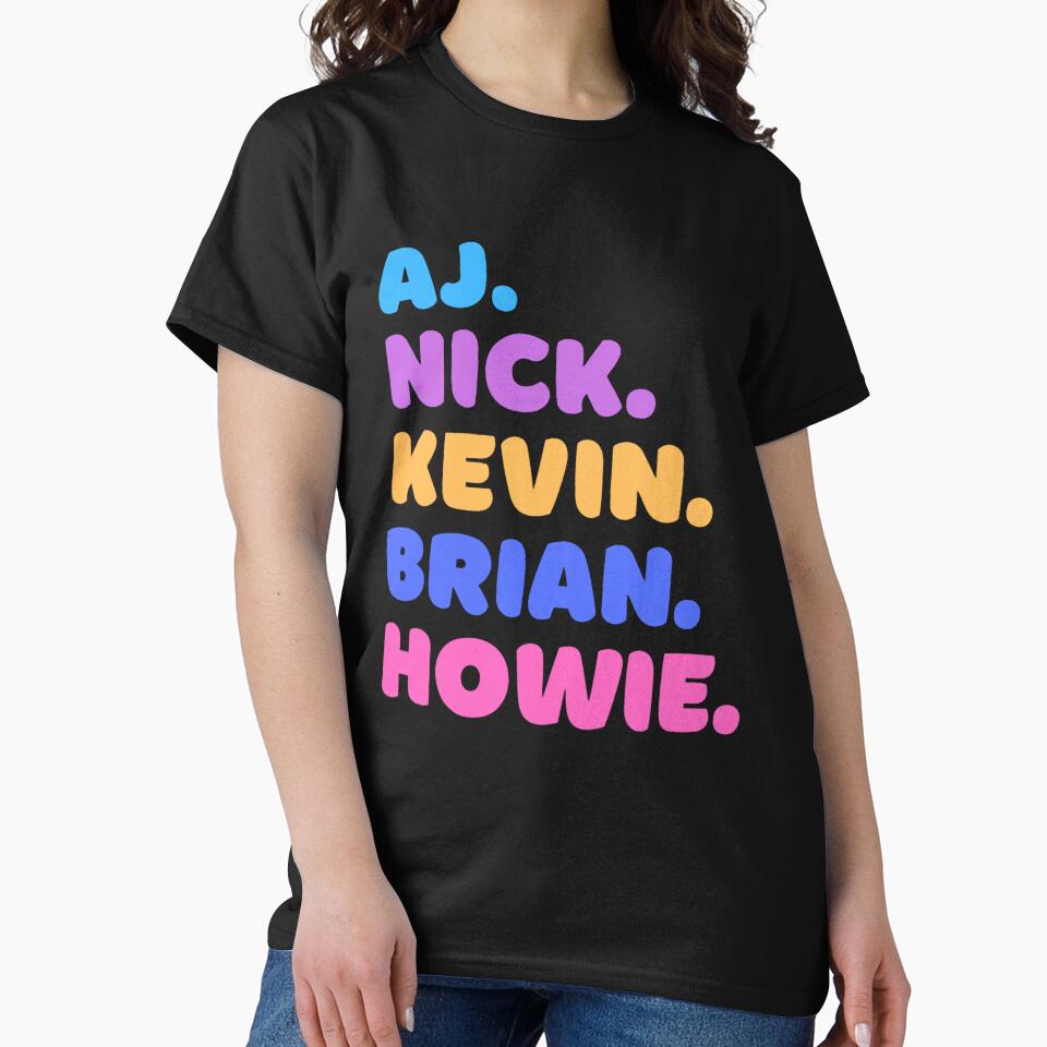 AJ, Nick, Kevin, Brian, Howie by SandraTorrez