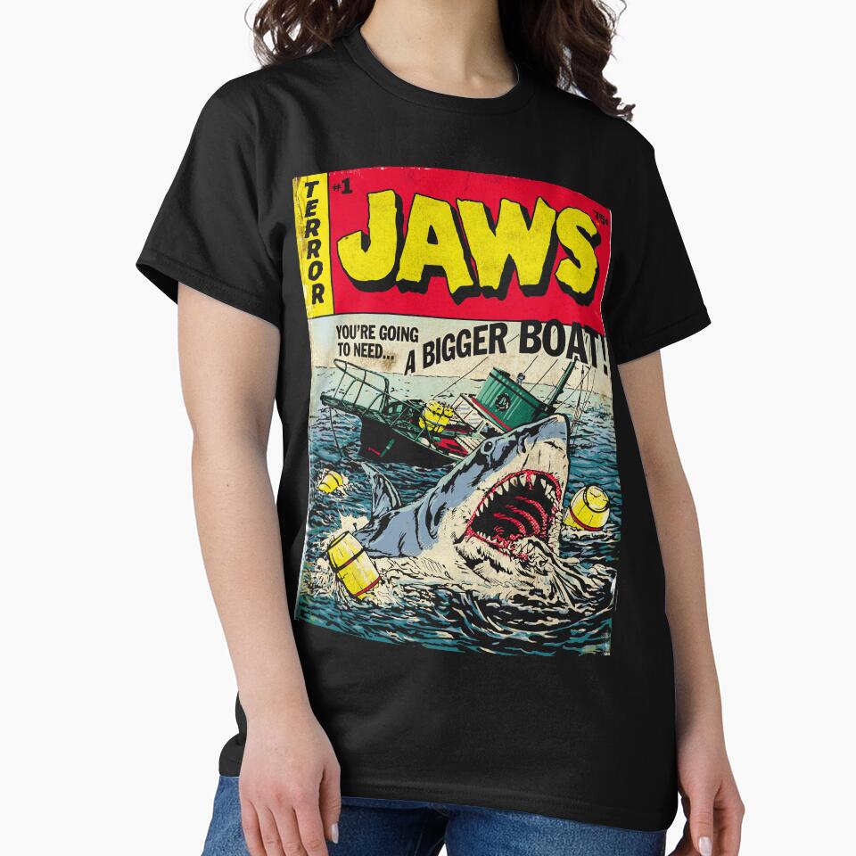 Jaws #1 Edition Comic Book Cover by FifthSun