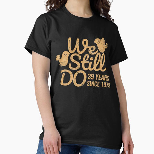 39th Wedding Anniversary Tee Thirty-Nine Years of Marriage Couple T-shirt, Phone Cases And Other Gifts by MemWear