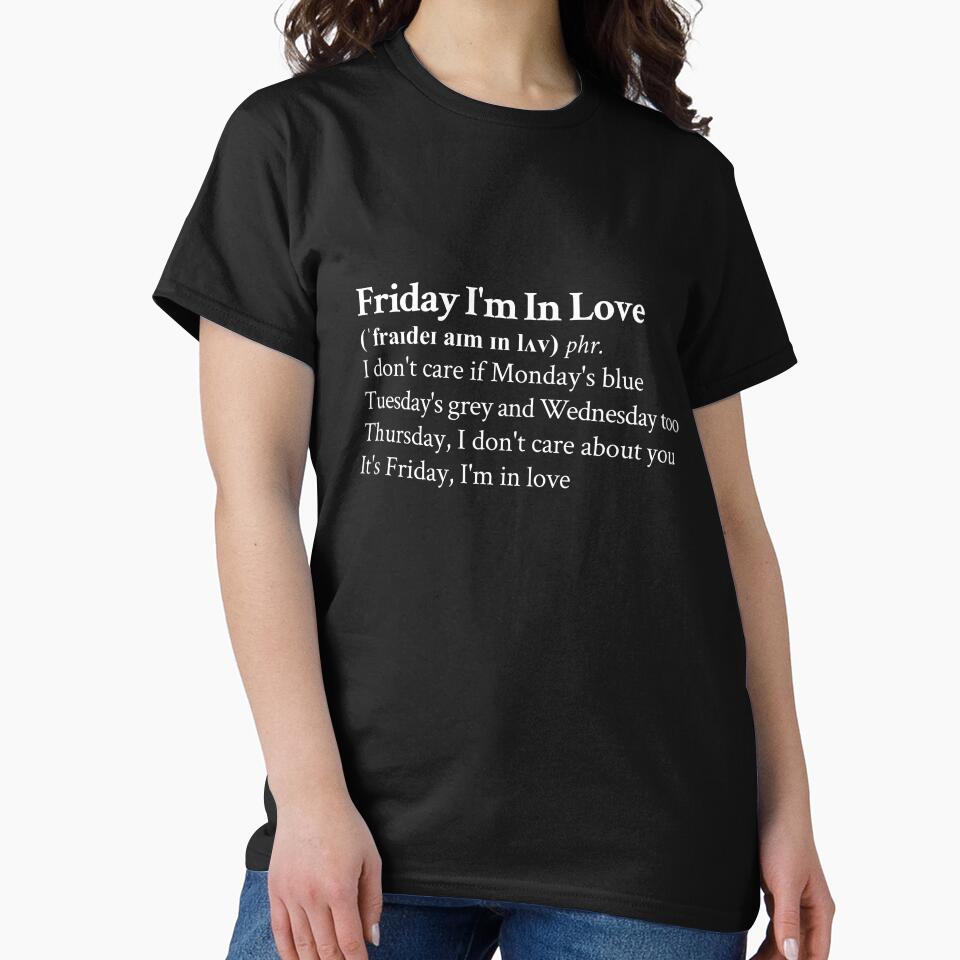 Friday I'm In Love by The Cure Black by StickTheSong