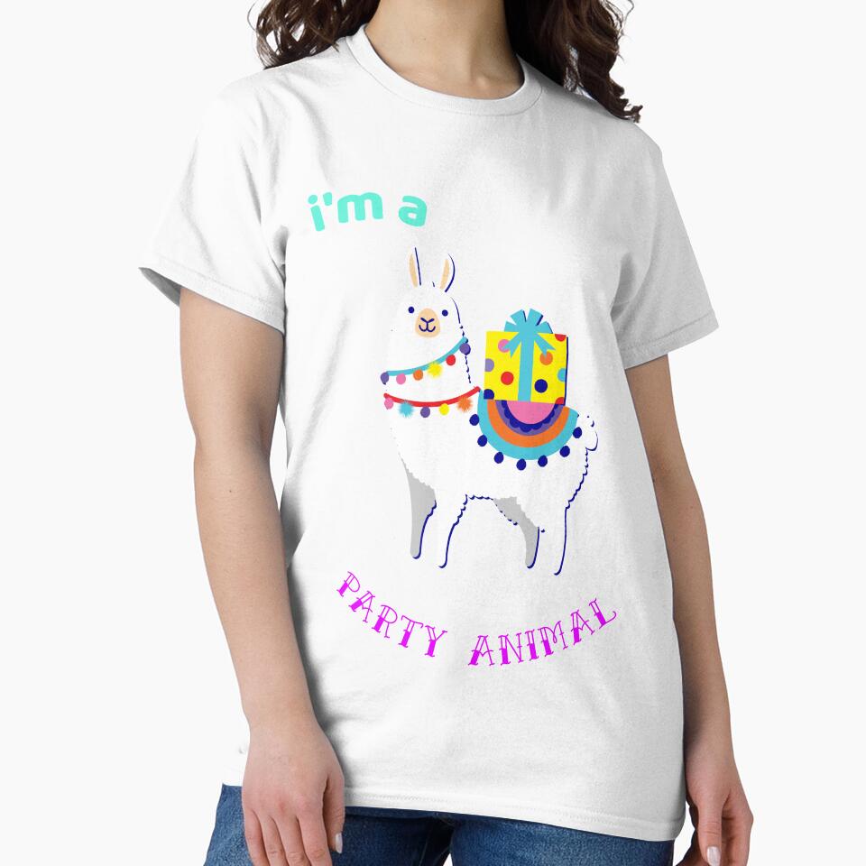 I am a party animal tshirt by helkav