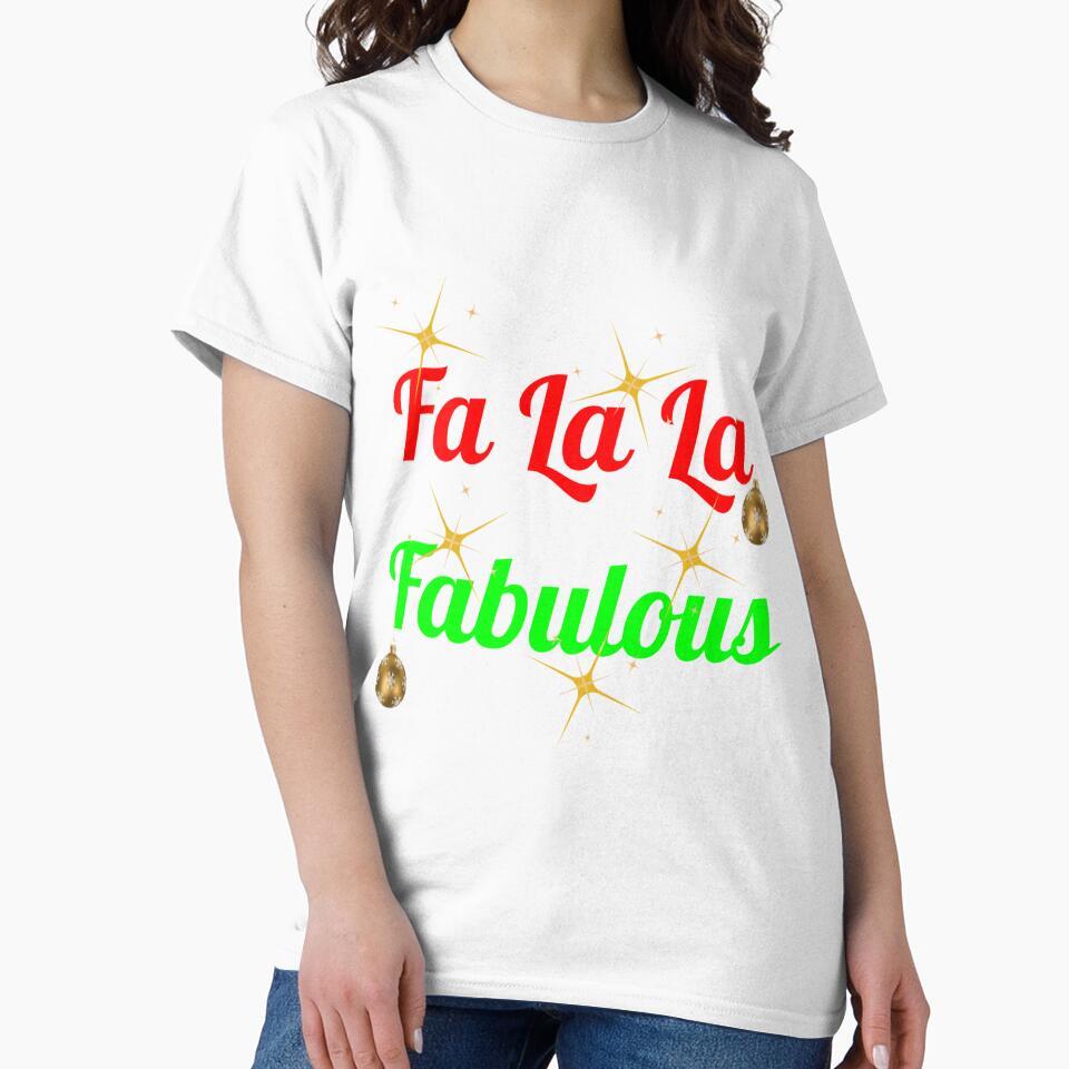 Fa La La Fabulous Christmas Holiday Design by Quirky Creations