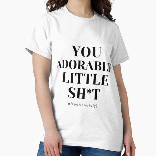 Adorable Lil Sh*t Design Sticker, Pin, Magnet, Minimalist, etc. by eggface.sandwich