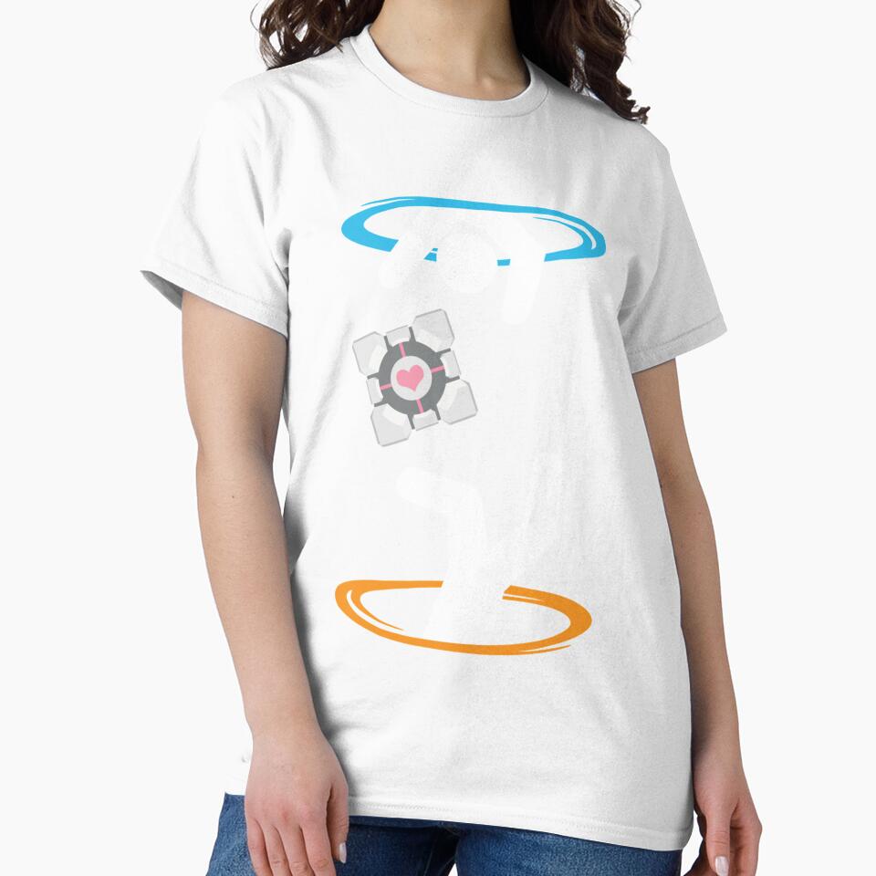 Don_t Lose The Companion Cube (Transparent)  Portal by nichemaps