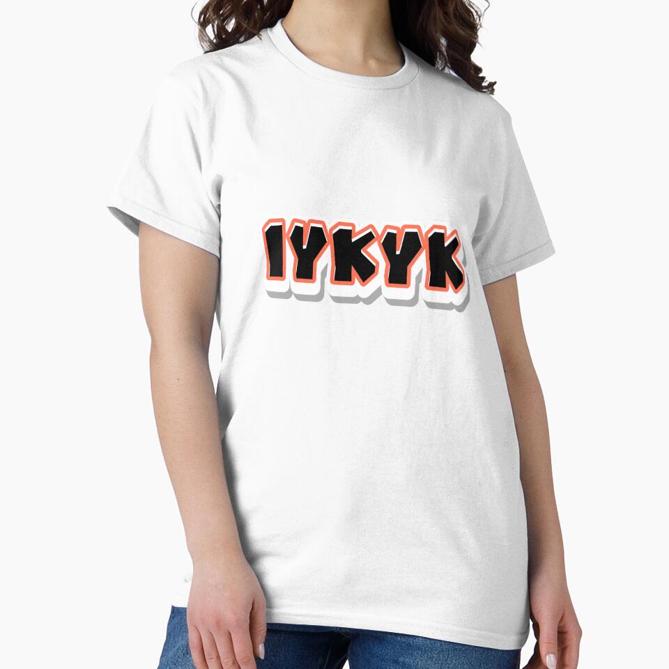IYKYK Modern Street Style Text Art – Cool Urban Design by SalinahYahya