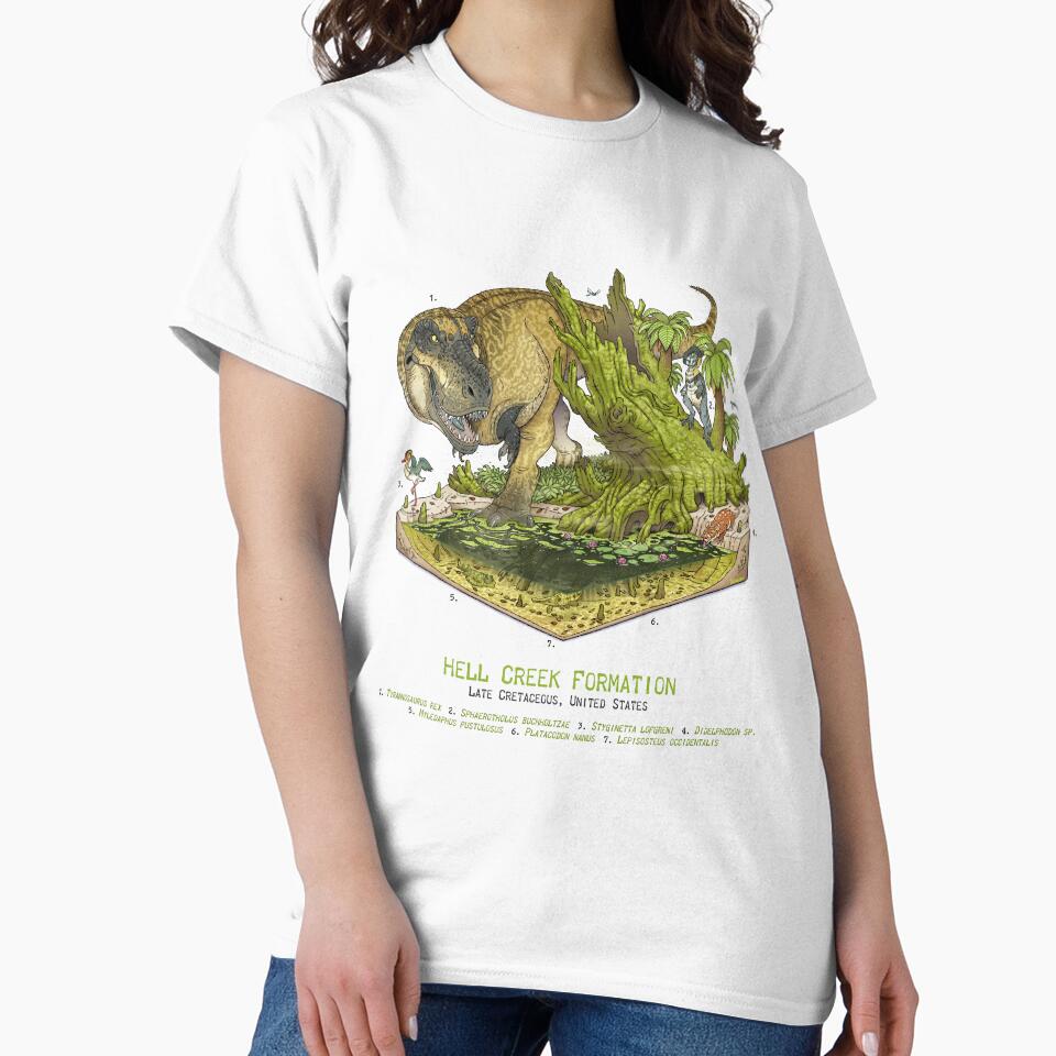 Hell Creek: Tyrannosaurus by stieven