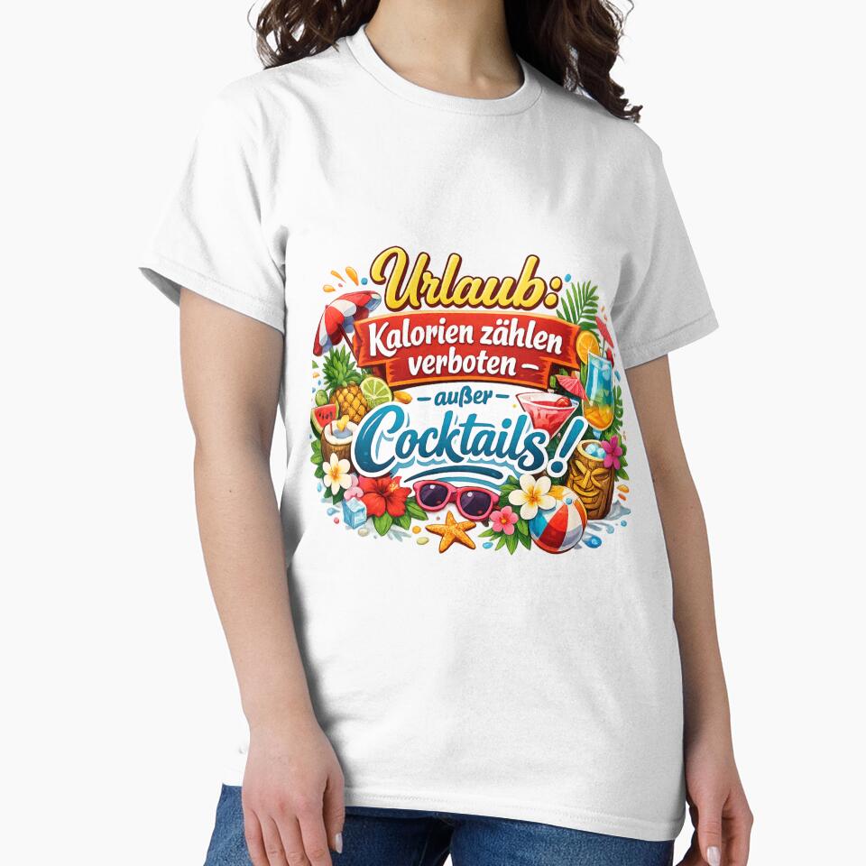 Vacation: Enjoyment, no counting calories – except for cocktails! The summer design for indulgent vacationers. by CoolContent Factory