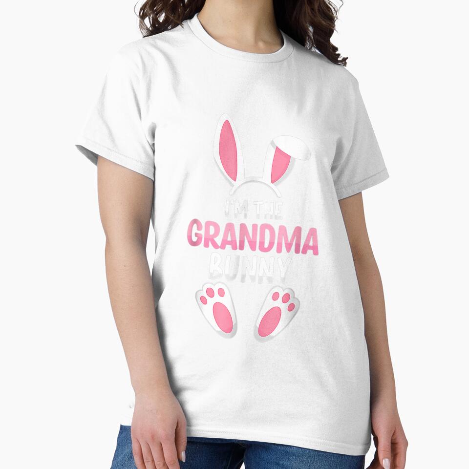 I'm The Grandma Bunny Easter Family Matching Outfit by doriaali